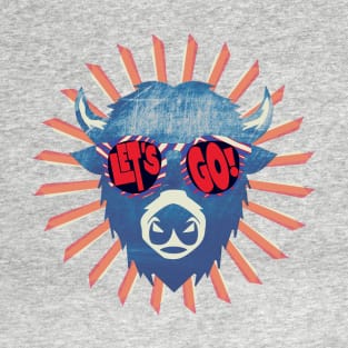 Let's go Buffalo Blue T-Shirt